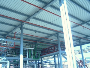 Potrubní rozvod - pěna